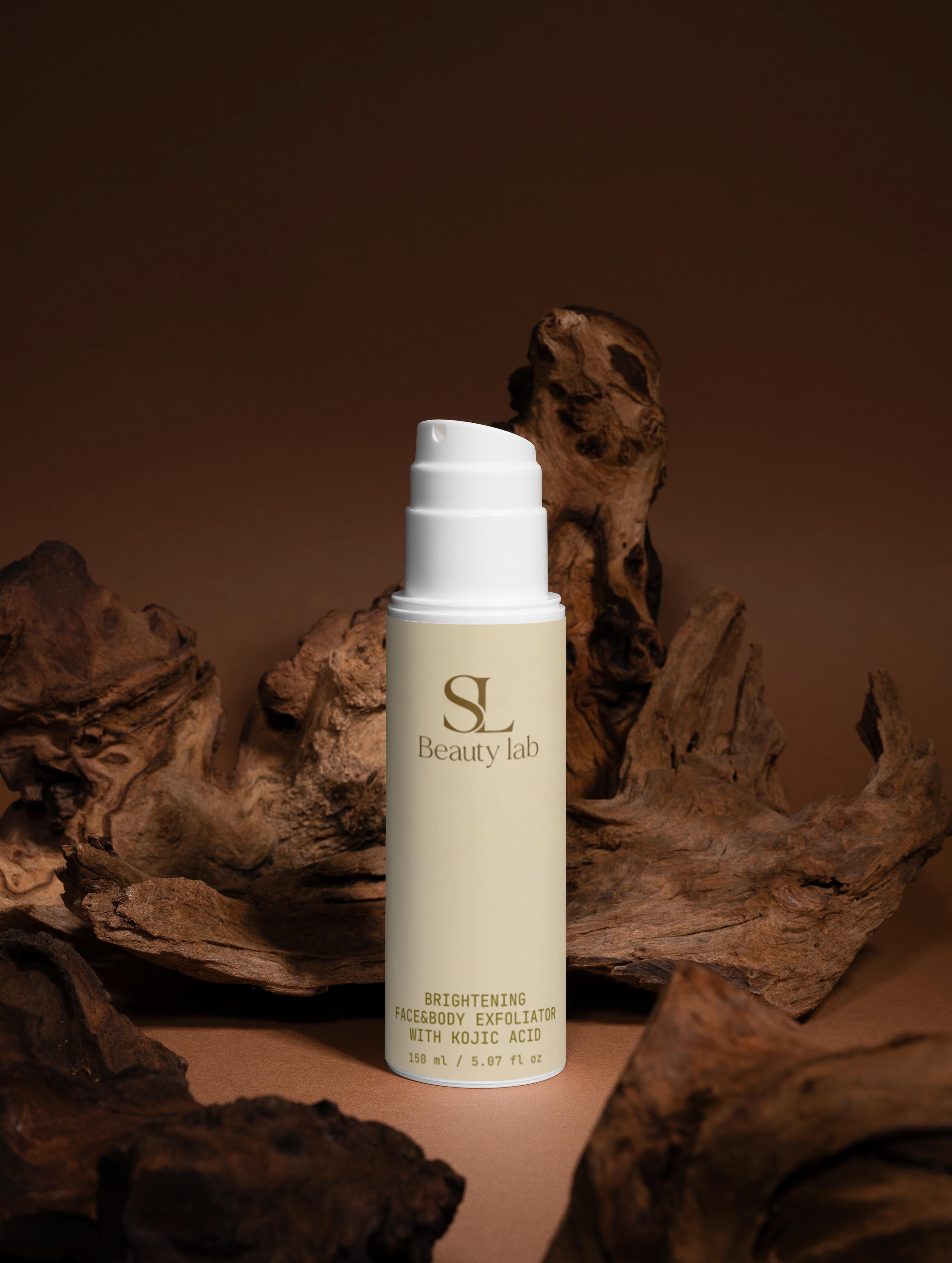 Brightening Face&Body Exfoliator with Kojic Acid