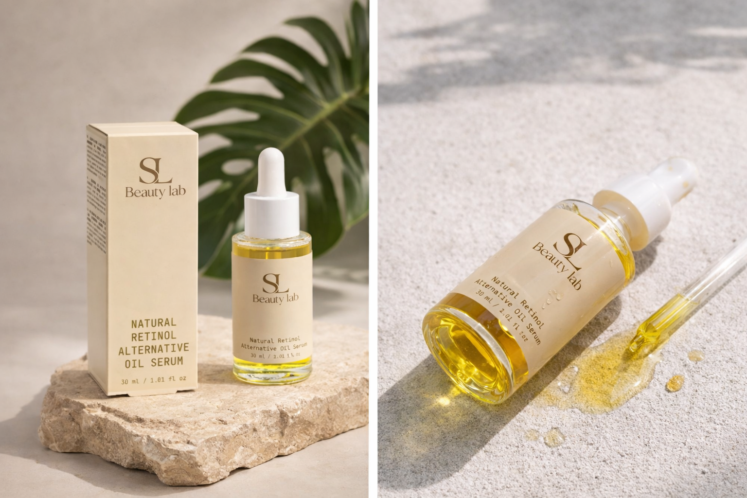 Natural Retinol Alternative Oil Serum