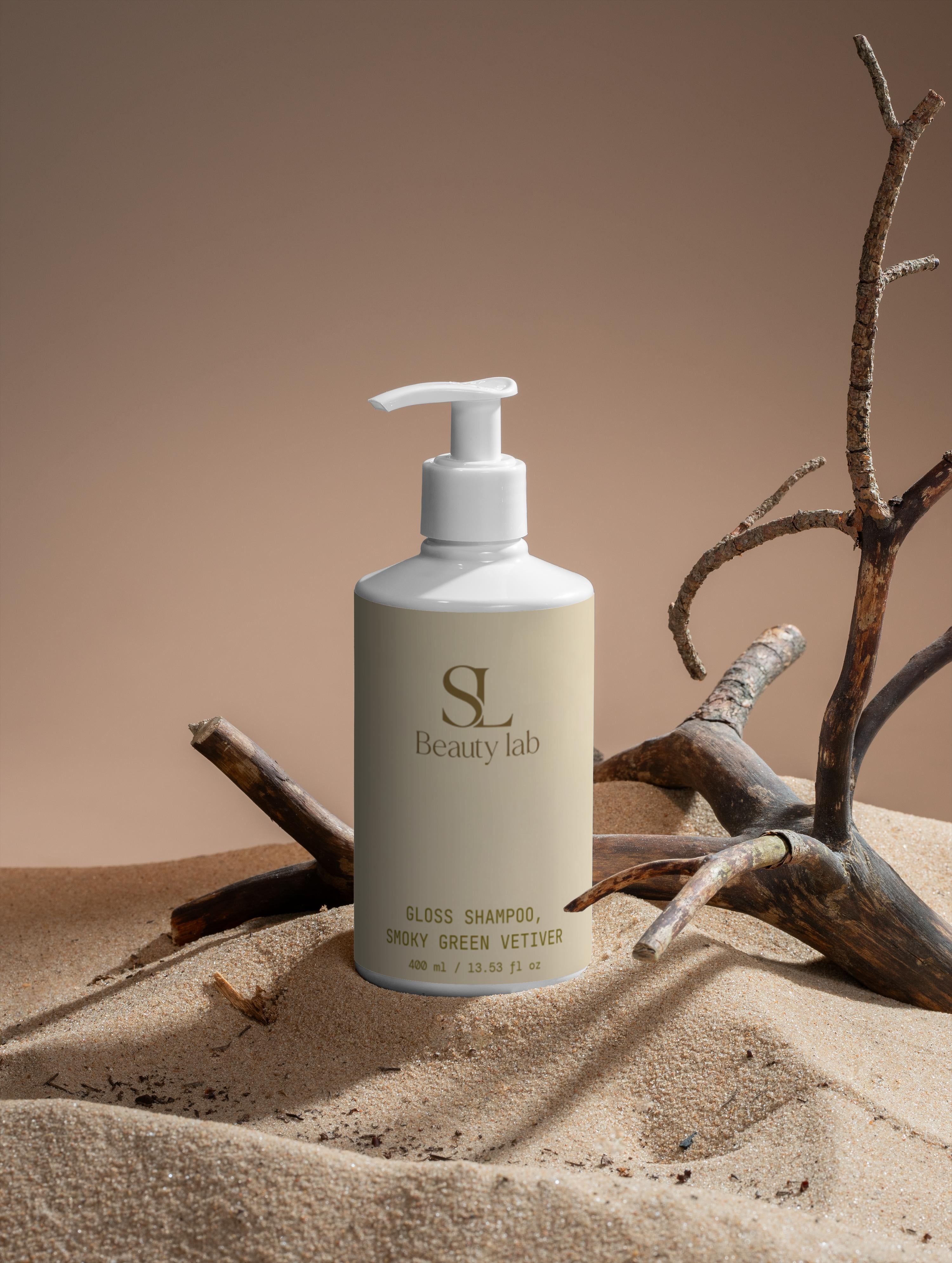 Gloss Shampoo, Smoky Green Vetiver