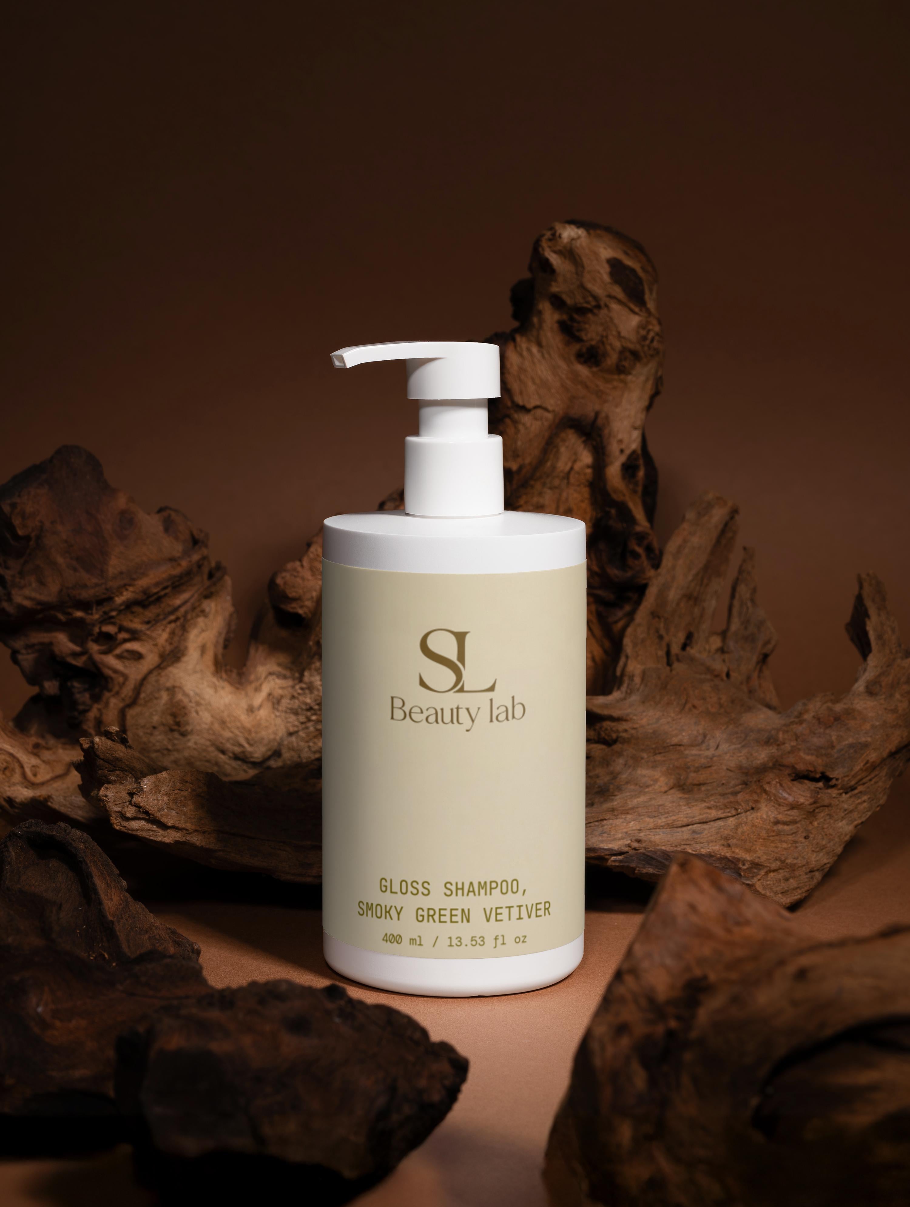 Gloss Shampoo, Smoky Green Vetiver