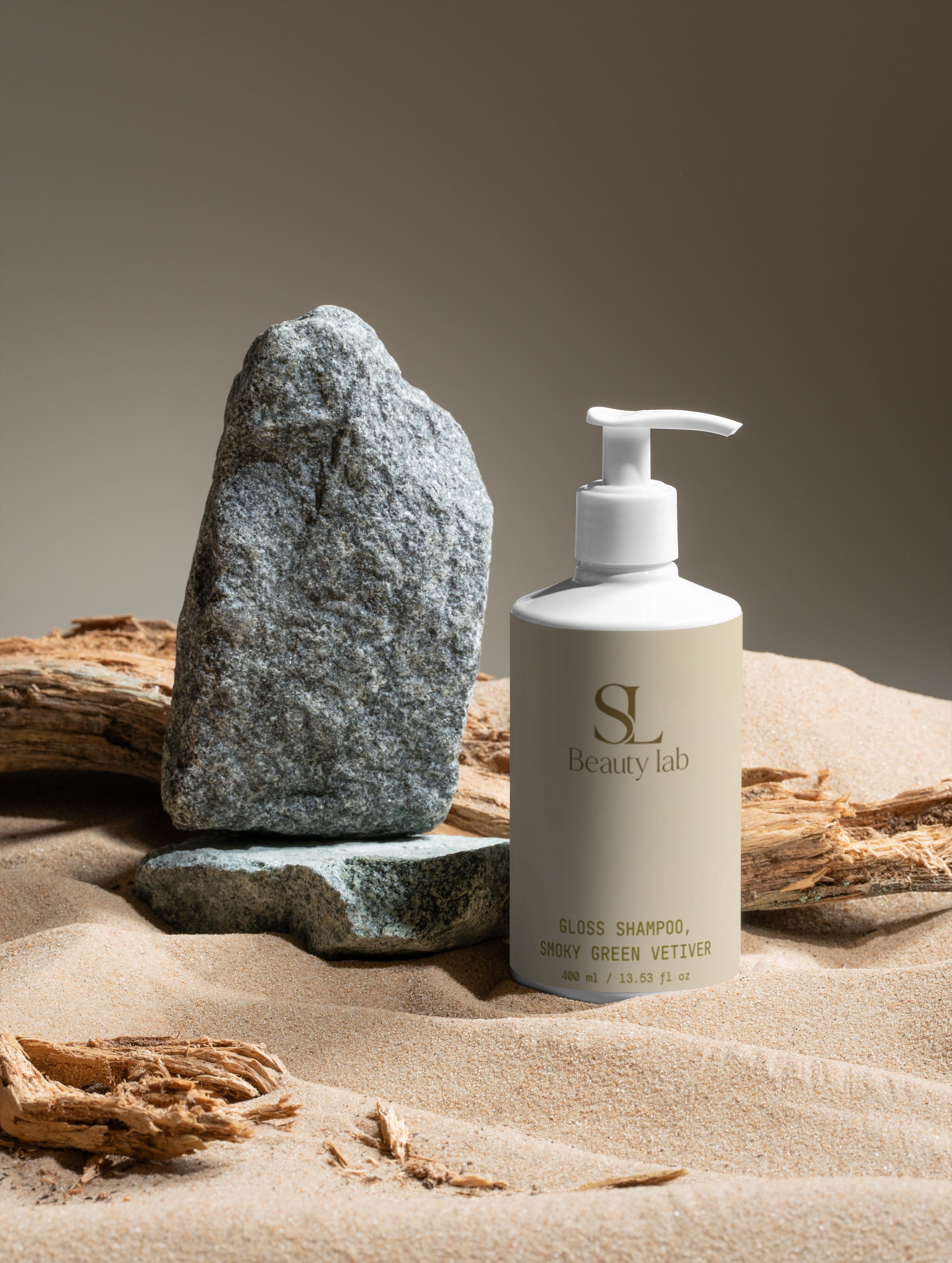 Gloss Shampoo, Smoky Green Vetiver