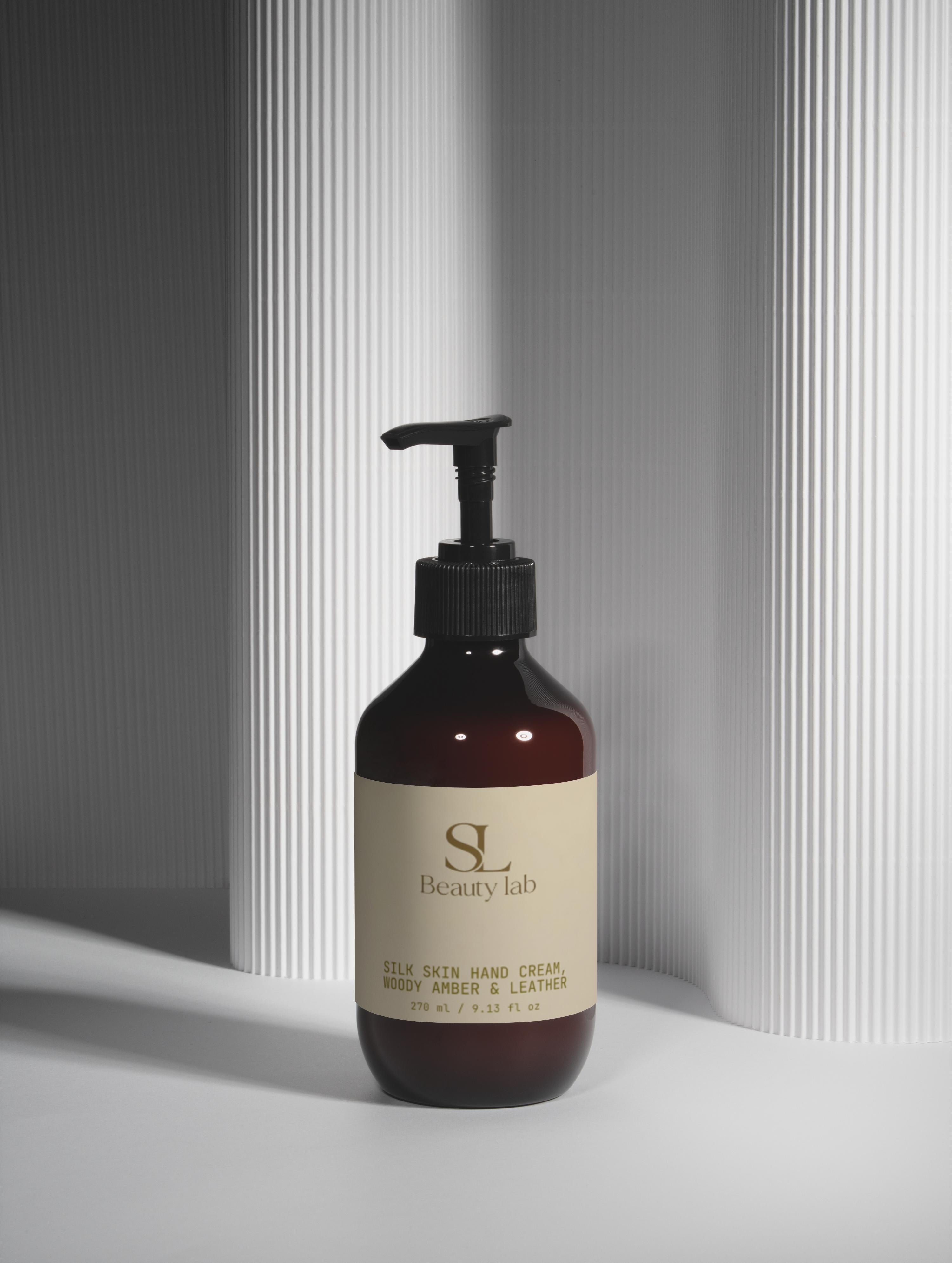 Silk Skin Hand Cream, Woody Amber & Leather