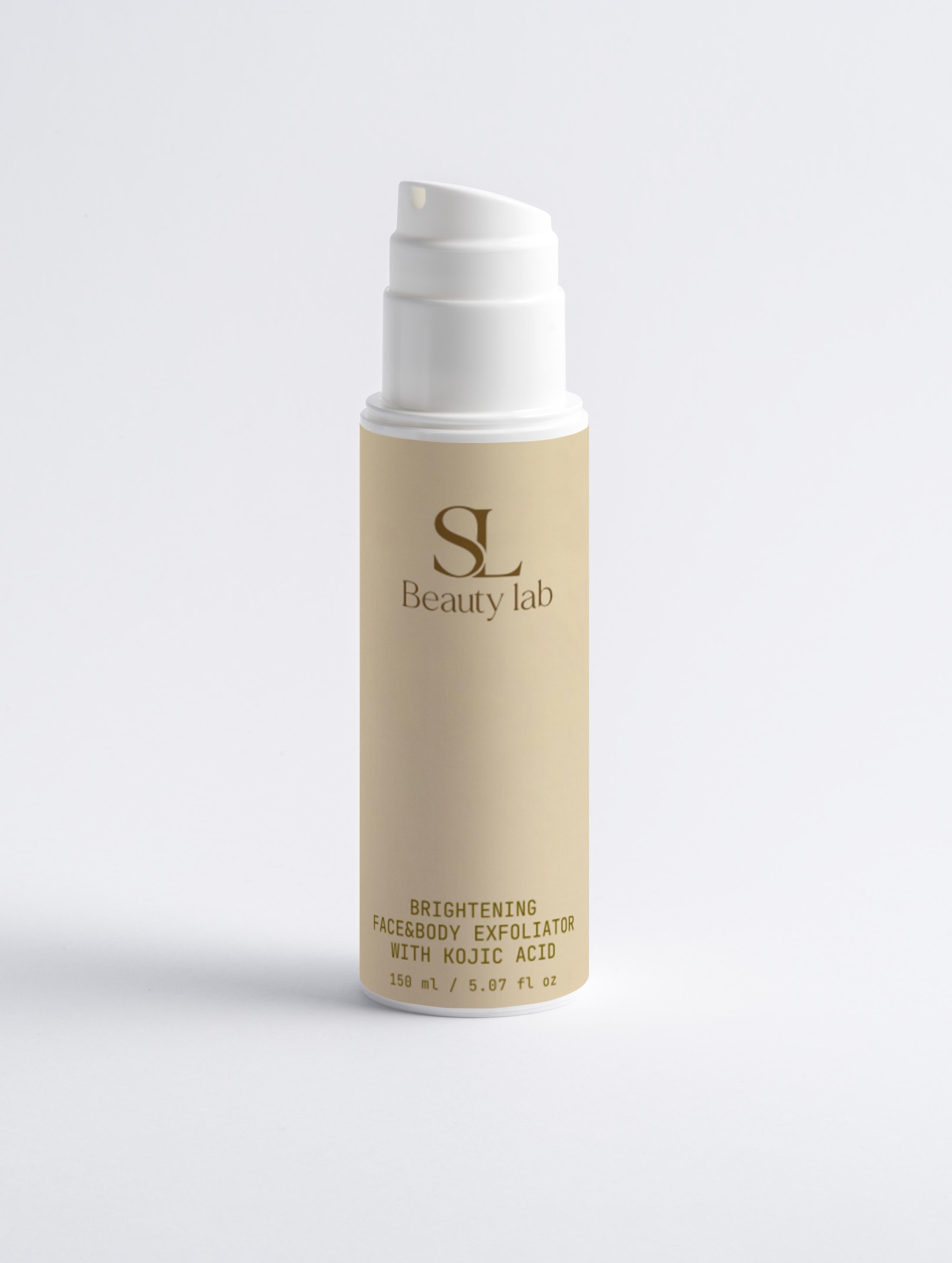 Brightening Face&Body Exfoliator with Kojic Acid